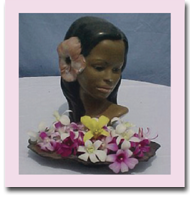 Hawaiian wedding and luau flowers